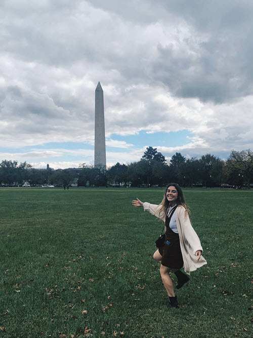 photo of Ms. Eneboe in Washington DC